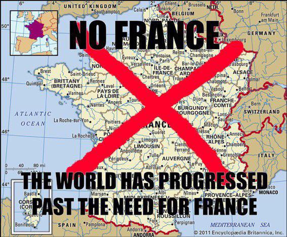 We dont like france i think